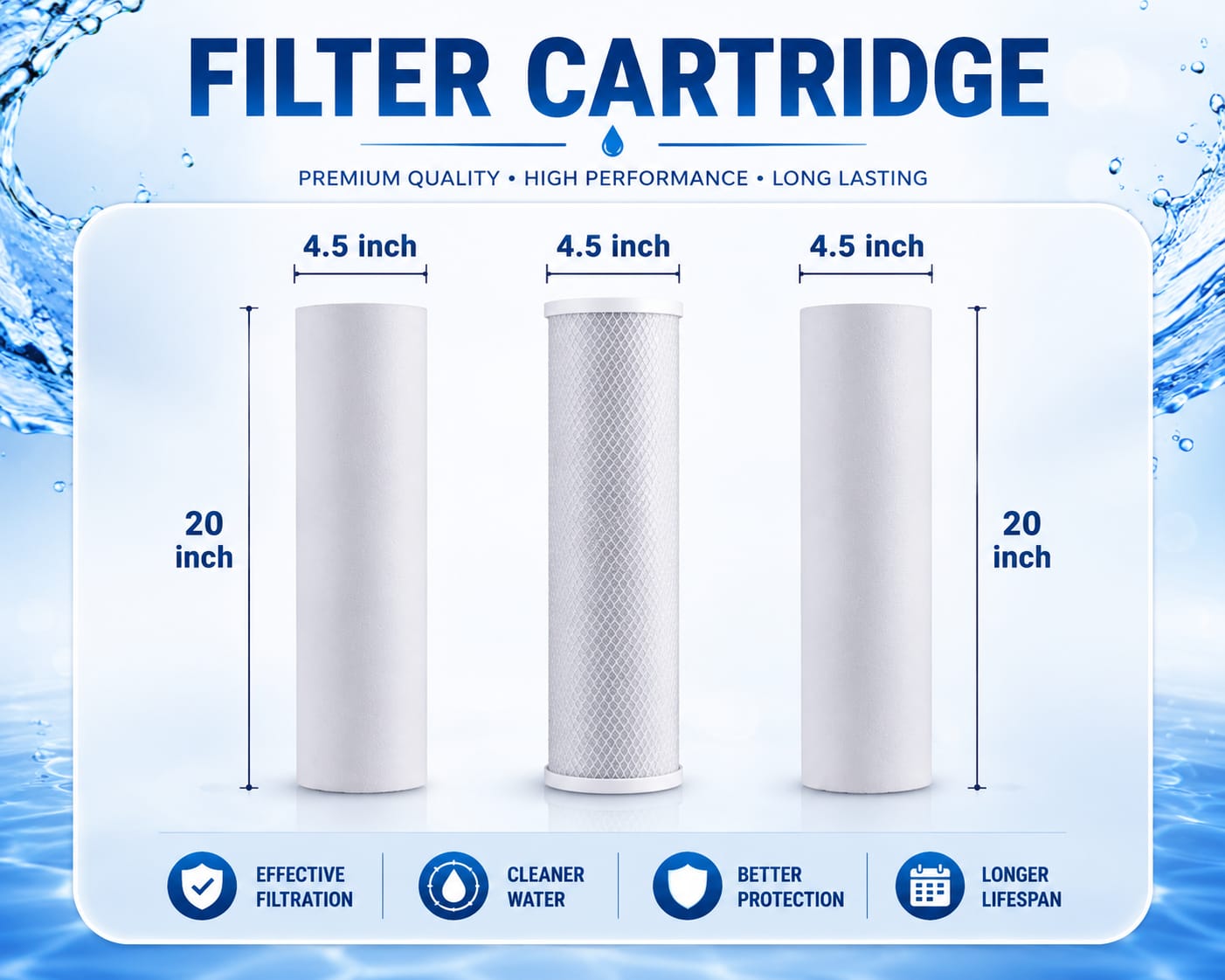 3 STAGE JUMBO VILLA & APARTMENT MAIN PIPELINE WATER FILTRATION SYSTEM