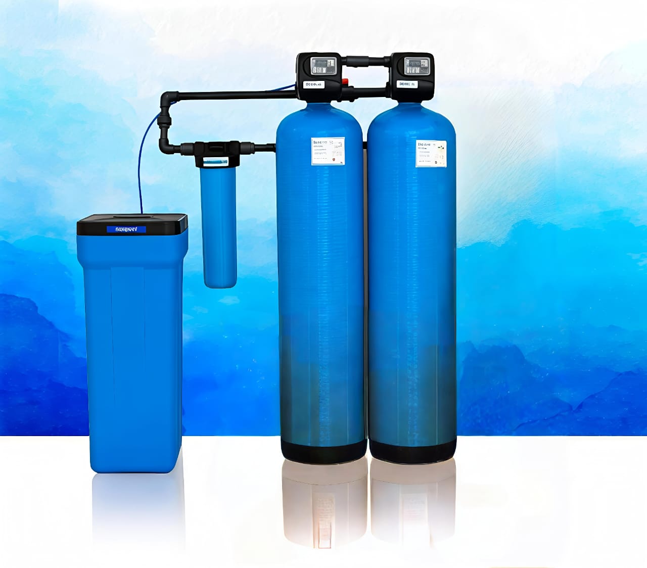 AQUAGUARD MULTI MEDIA + WATER SOFTENER SYSTEM
