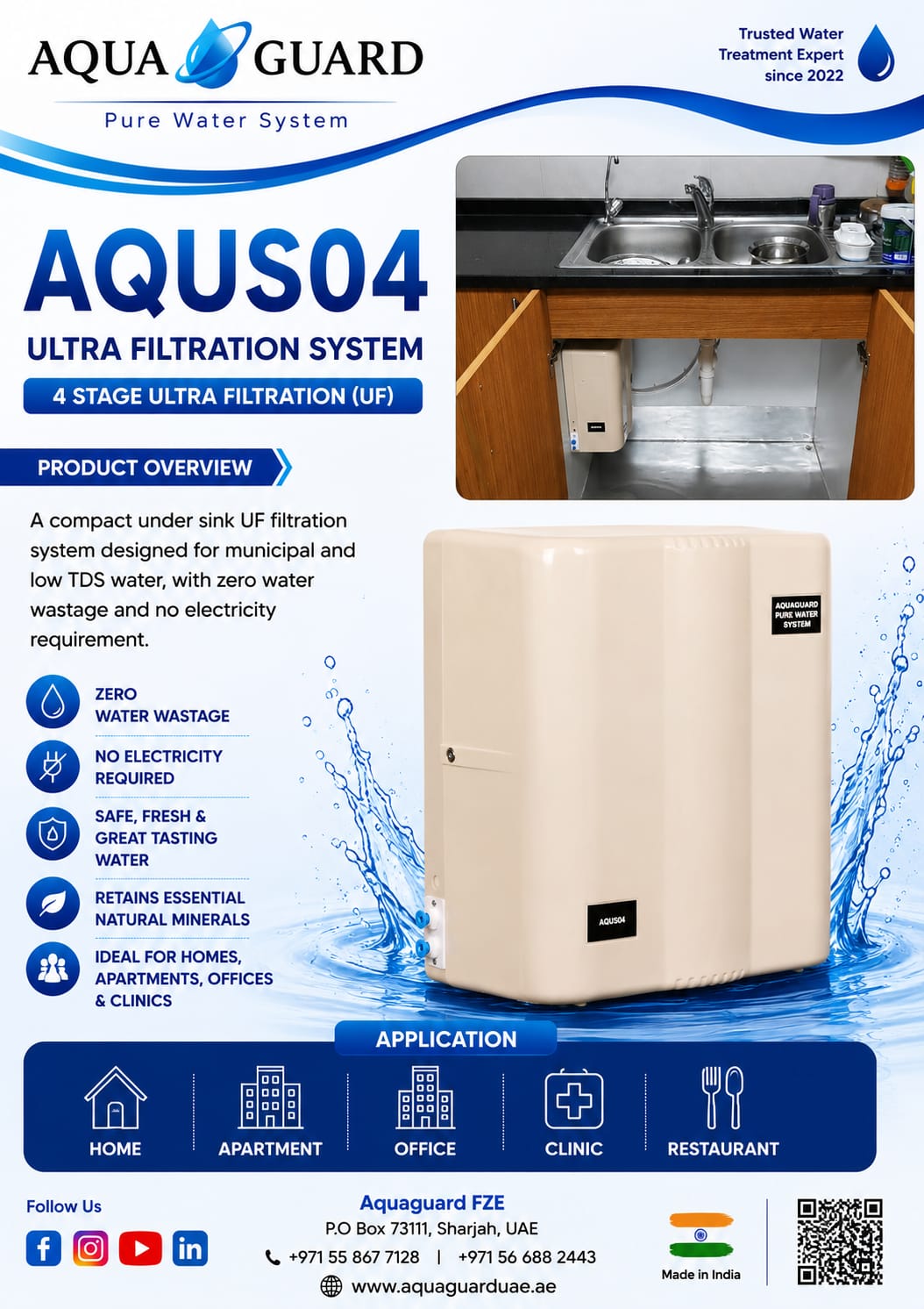 AQUS04 ULTRA FILTRATION SYSTEM