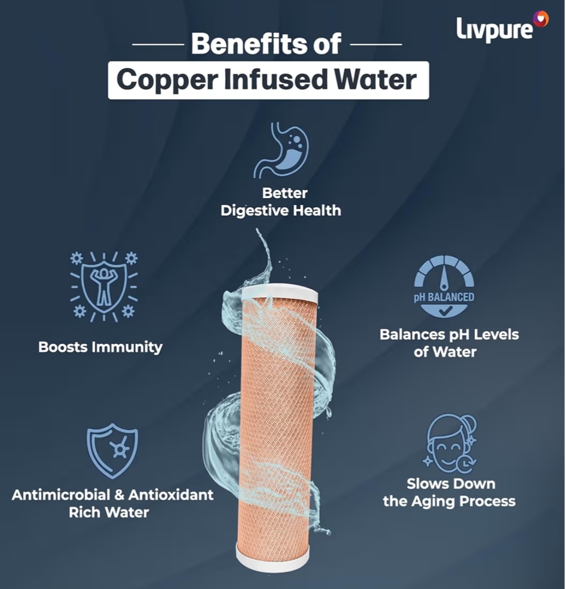LIVPURE STEALTH UNDER THE COUNTER RO WATER PURIFIER