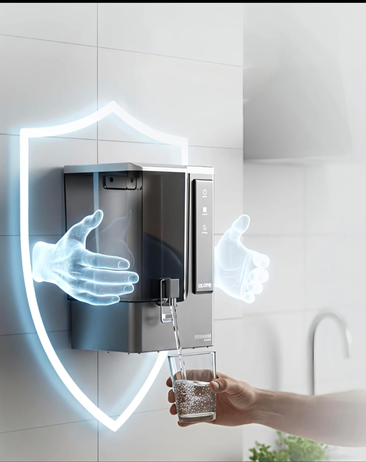 LX ONE TITANIUM SERIES – WALL MOUNT RO WATER PURIFIER